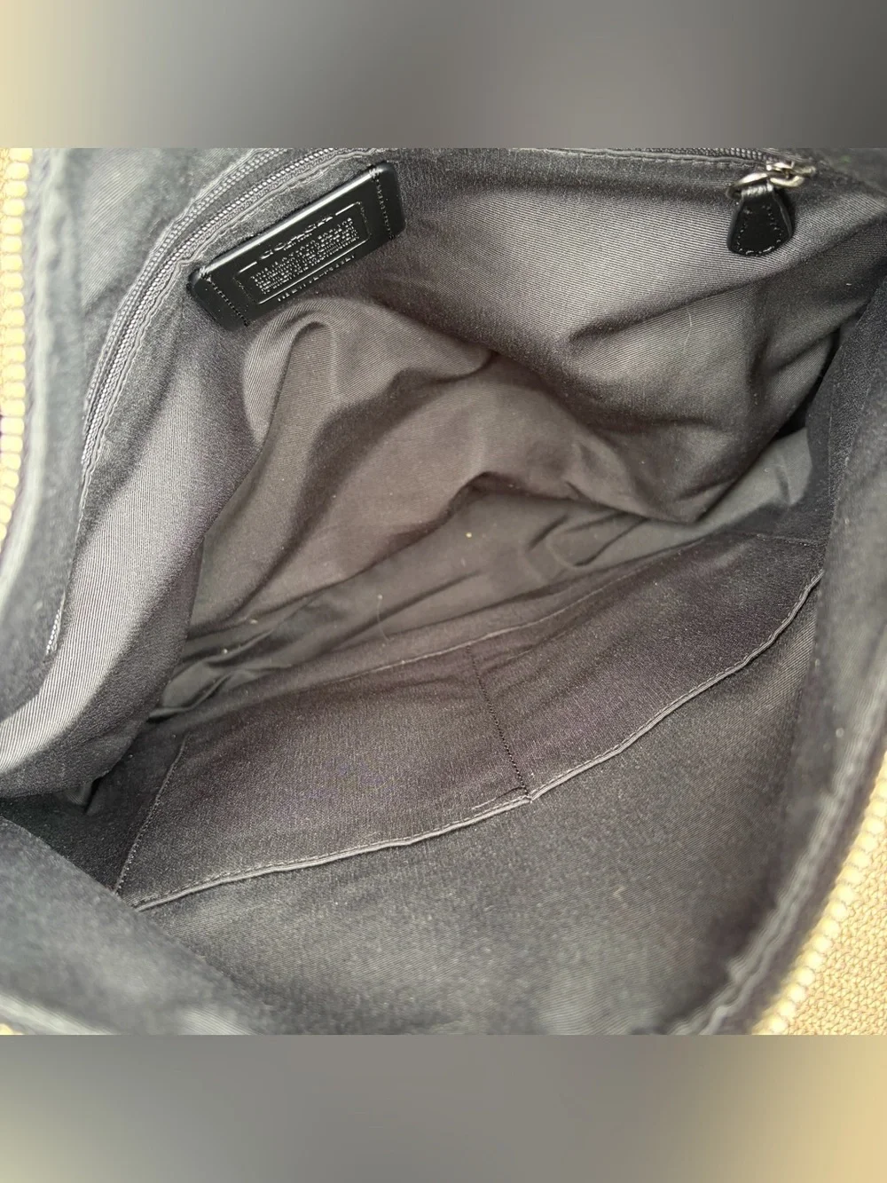 Coach Outline Signature Celeste Convertible Hobo Bag - Black Smoke